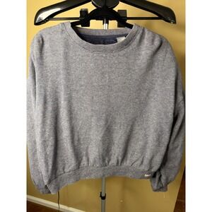 Tehama Clint Eastwood Mens Blue Textured‎ Cotton Lined Windshirt Pullover Large